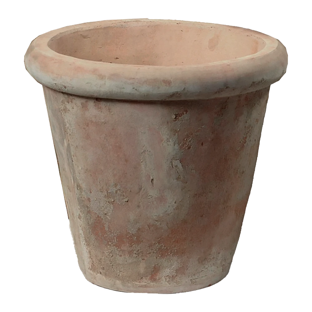 Bloempot Aged Planter - D56 X H46cm - Oranje