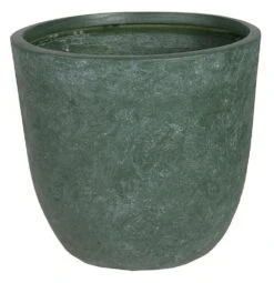 Bloempot Arizona Egg Cypress Wash - D25 X H25cm - Groen