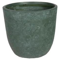 Bloempot Arizona Egg Cypress Wash - D39 X H38cm - Groen