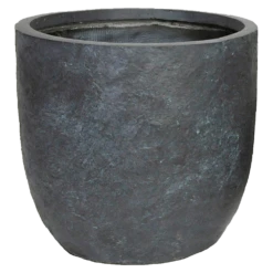 Bloempot Arizona Egg - D45 X H43cm - Donkergrijs