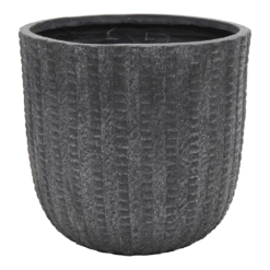 Bloempot Arkansas Egg - D32 X H31cm - Donkergrijs