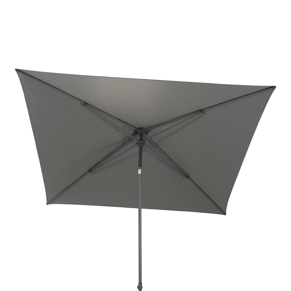 Azzurro Stokparasol 250 X 250 Cm - Charcoal - Afbeelding 2