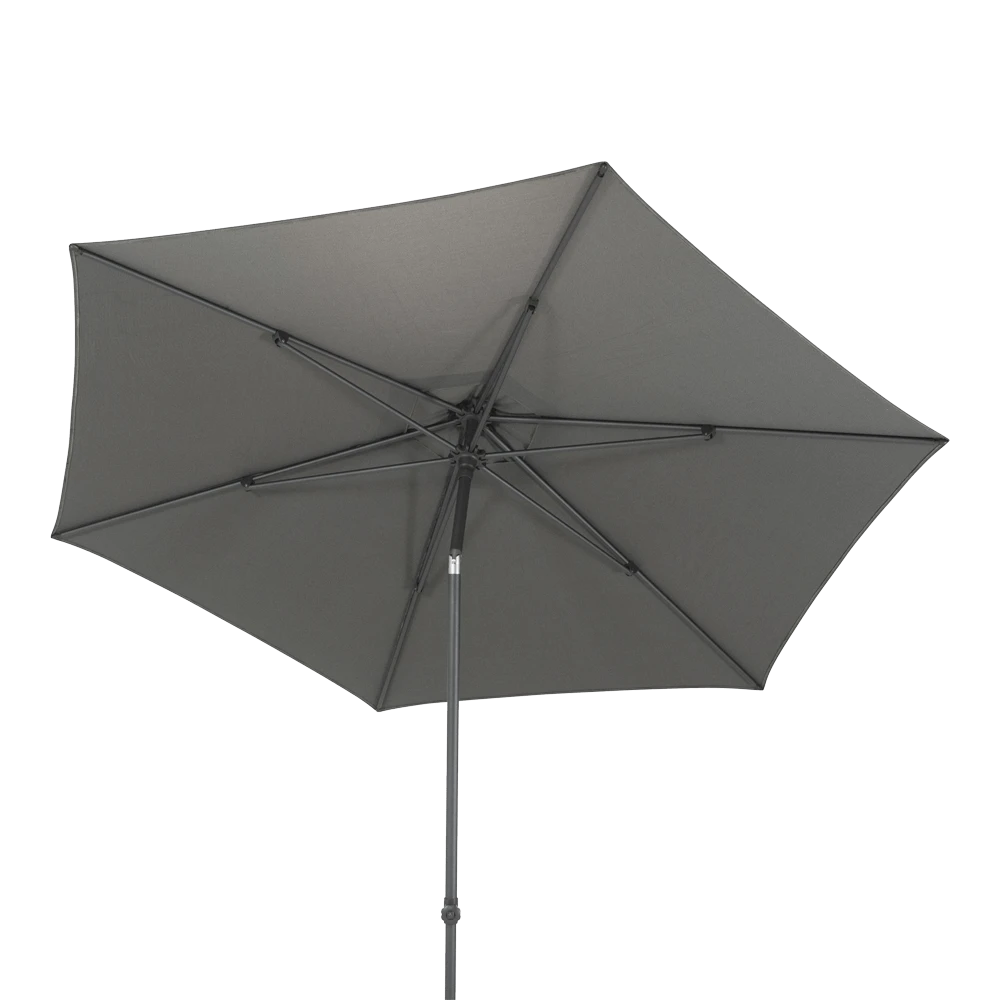 Azzurro Stokparasol 300 Cm U00d8 - Charcoal - Afbeelding 2