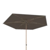 Azzurro Stokparasol 300 Cm U00d8 - Charcoal / Woodlook