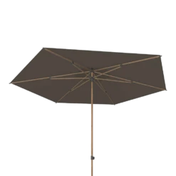 Azzurro Stokparasol 300 Cm U00d8 - Charcoal / Woodlook