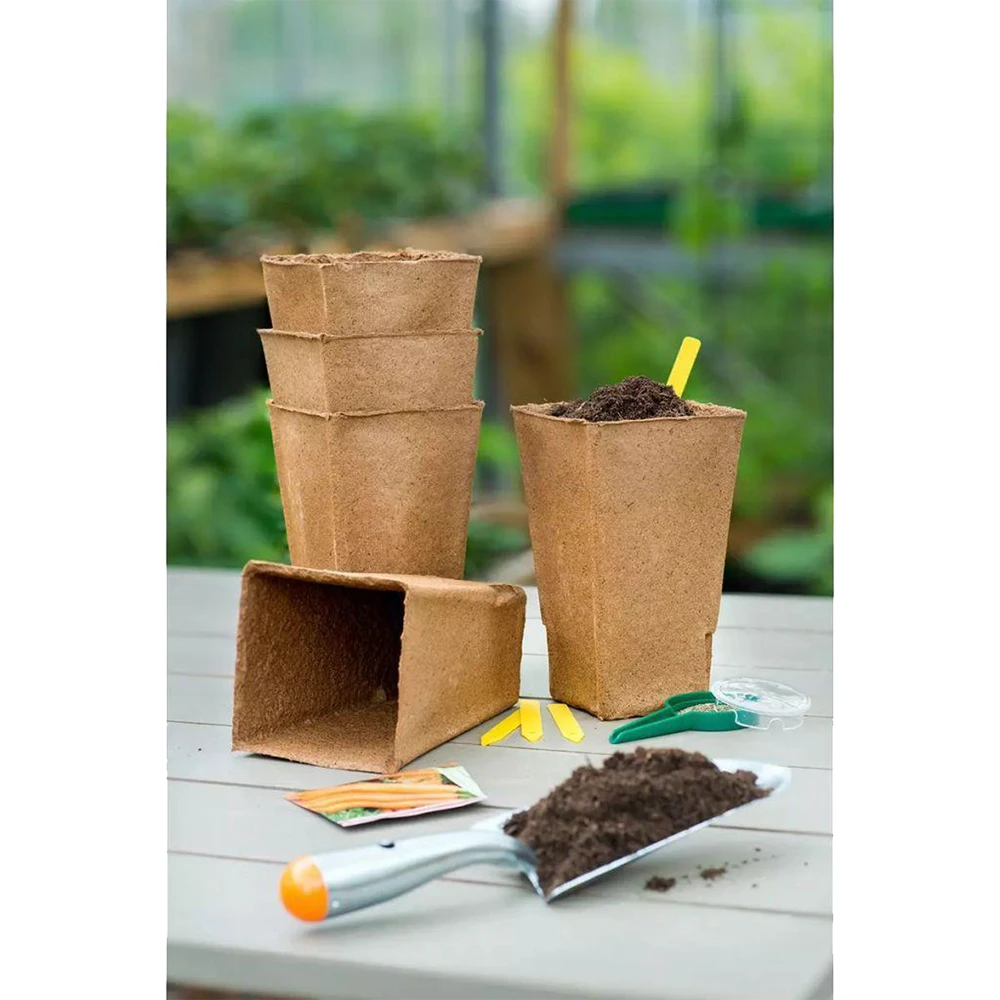 Biopot H18 X 10 X 10cm - 5 Stuks - Nature - Afbeelding 2