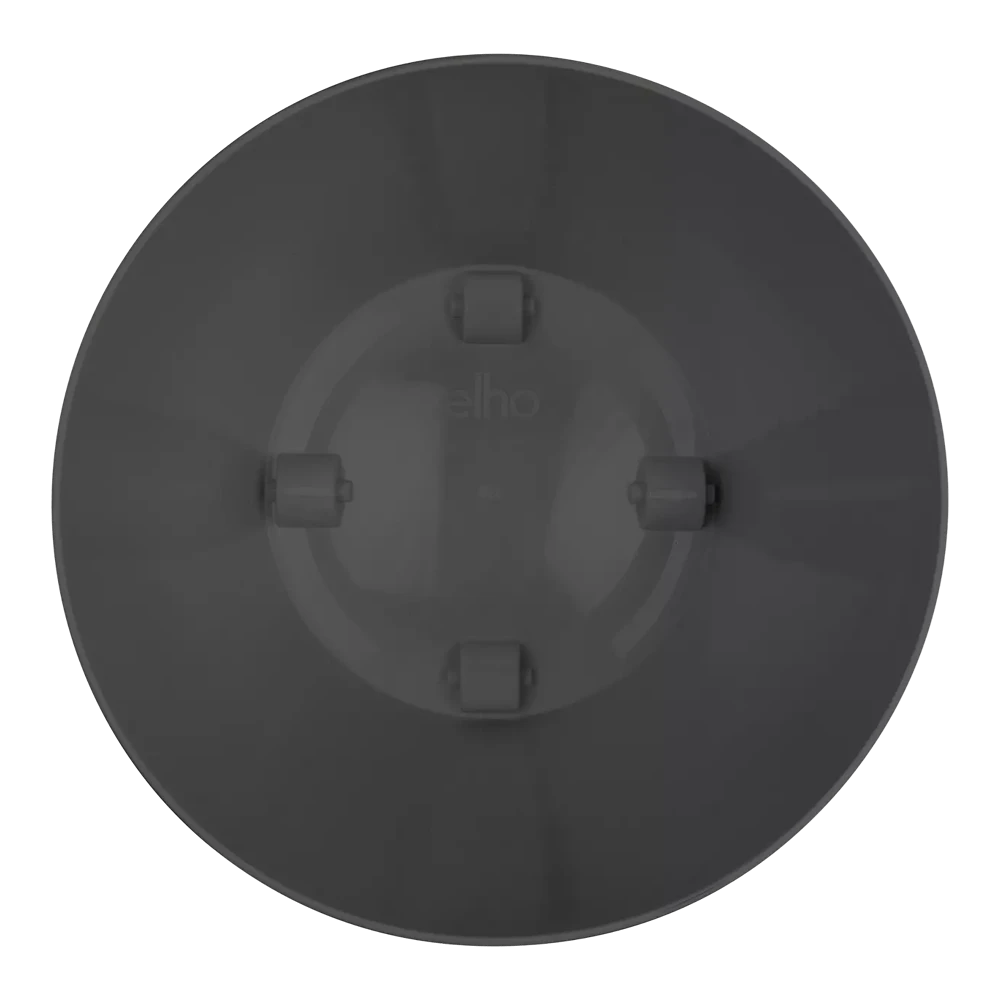 Bloempot Elho Brussels Rond 40cm - Met Wielen - Antraciet - Afbeelding 3