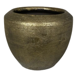 Bloempot Kos - D30 X H27cm - Goud