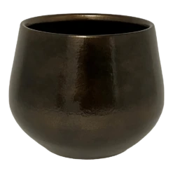 Bloempot Petra - D19 X H16cm - Koper