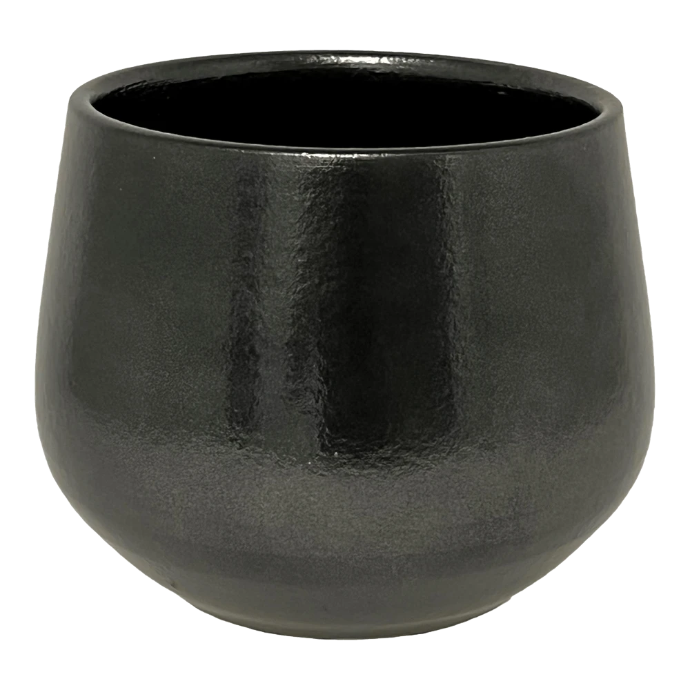 Bloempot Petra - D19 X H16cm - Platinum