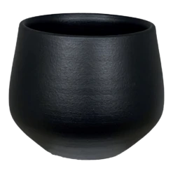 Bloempot Petra - D33 X H31cm - Mat Zwart