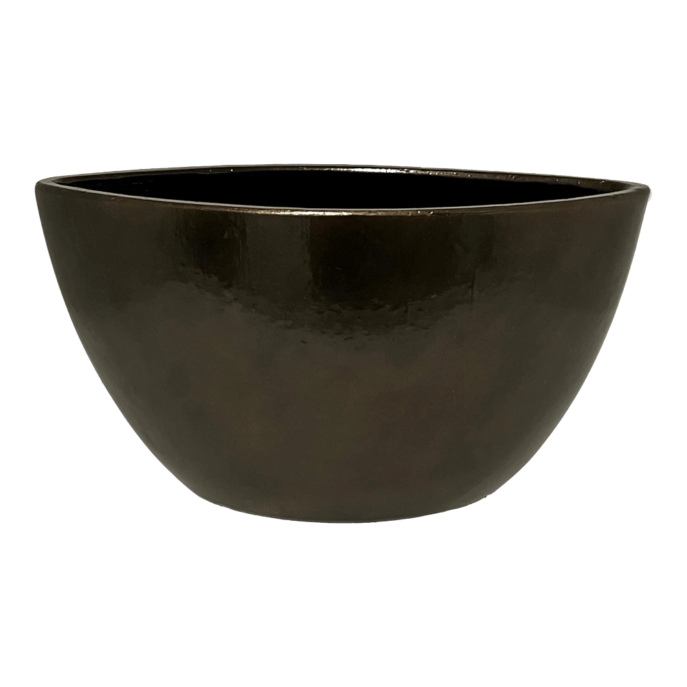 Bloempot Petra Ovaal - L32 X B17 X H17cm - Koper