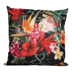 Buitenkussen Tropische Bloem 45x45cm - Tuinkussen