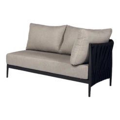 Cadozo Lounge 2-zits Links -Black