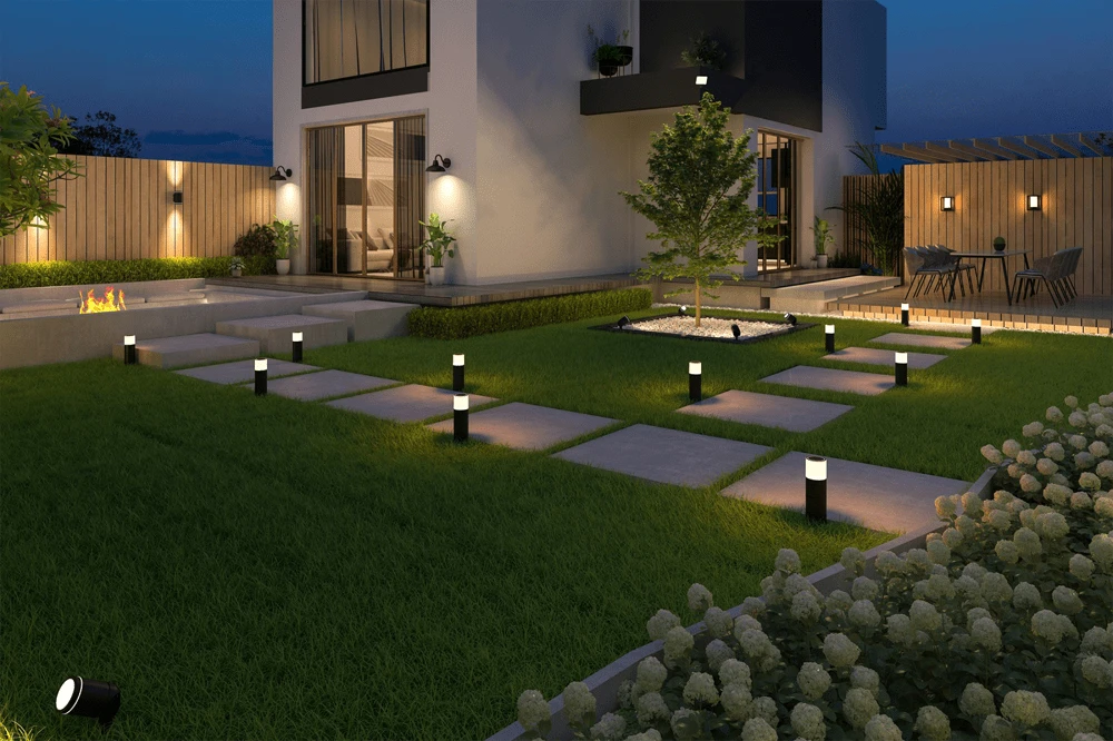 Calex Smart Outdoor LED Schijnwerper Met Bewegingssensor - 20W 2000lm - Afbeelding 3