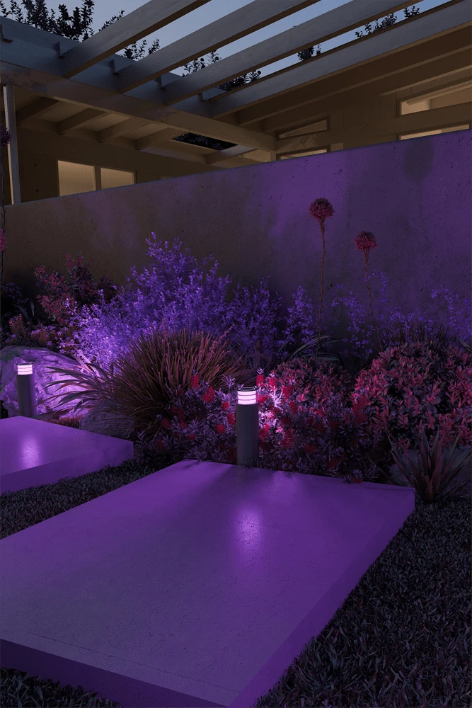 Calex Smart Outdoor Tuinslamp/paal - Set Of 3 - 24V - Afbeelding 5