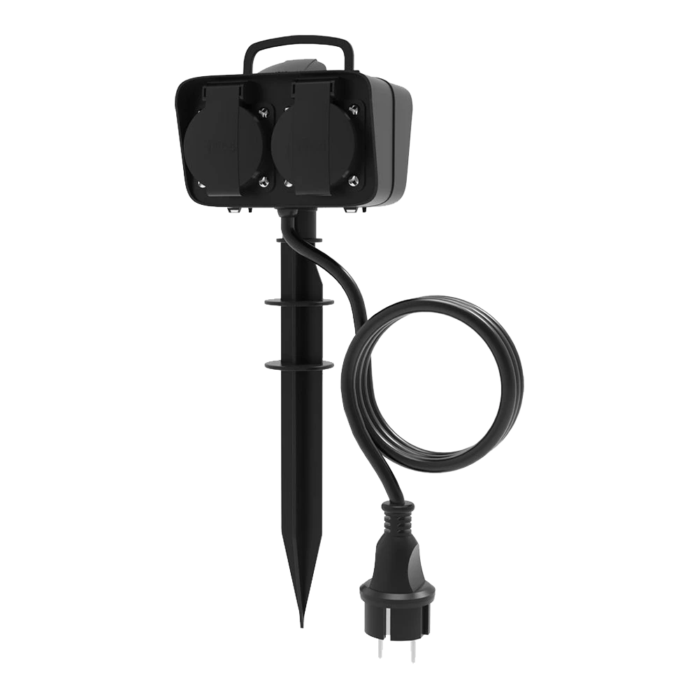 Calex Tuincontactdoos Voor Buiten - 4 Stopcontacten - IP44