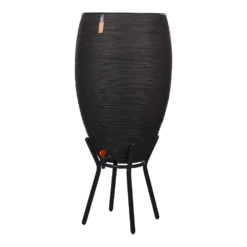 Capi Regenton Rib NL 56x123 - Nature - Zwart