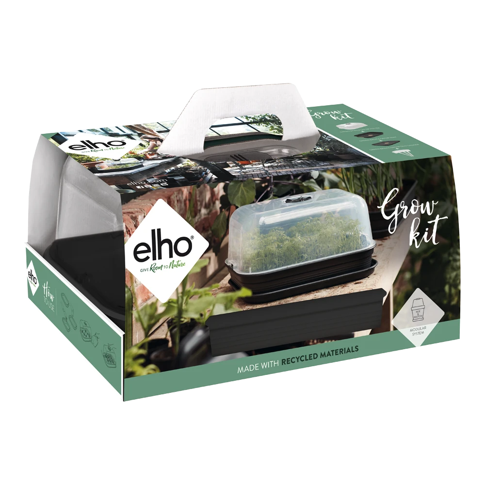 Elho Green Basics Kweek Kit Allin1 Restyled - Living Black