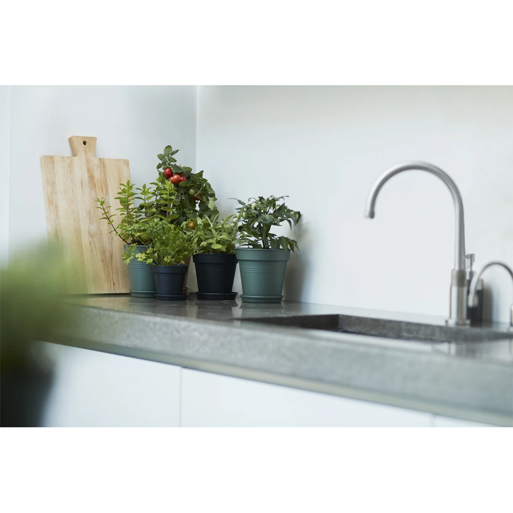 Elho Green Basics Kweekpot 40cm - Living Black - Afbeelding 3