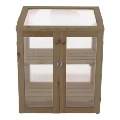 Esschert's Garden - Kweekkas Bruin S L69b54h85cm