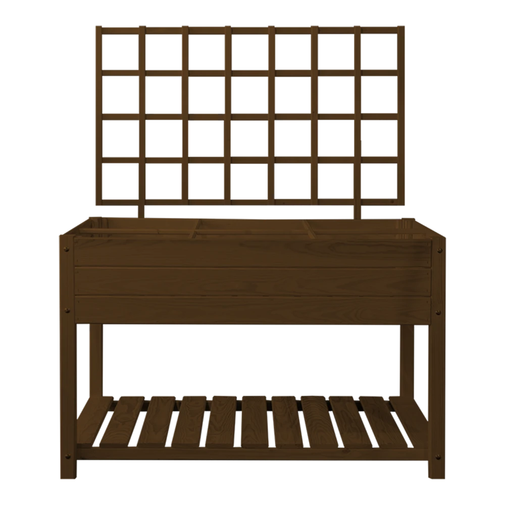 Esschert's Garden - Trellis Voor Verhoogde Kweekbak L Bruin - Afbeelding 2