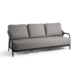 Fiona Lounge 3- Zits Loungebank - Charoal