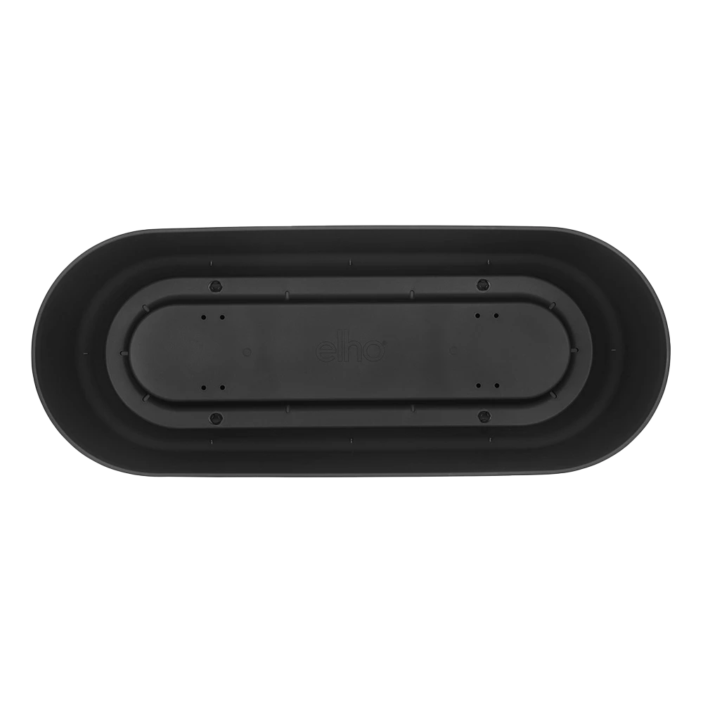 Bloembak Elho Greenville Terrace Long 50cm - Met Wielen - Living Black - Afbeelding 3