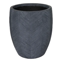 Bloempot Iowa BulletHigh - D34 X H38cm - Donkergrijs