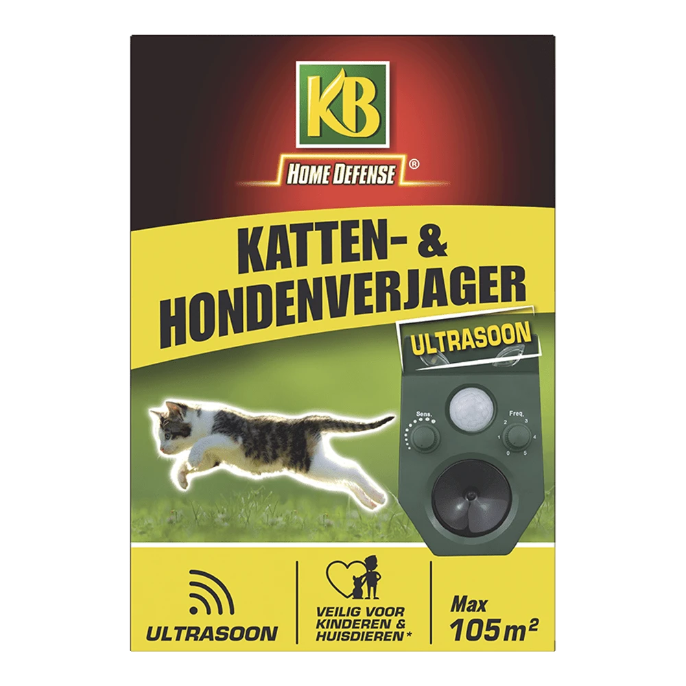 KB Kattenverjager En Hondenverjager Ultrasoon 105mu00b2 - Insecten En Ongedierte - Afbeelding 2