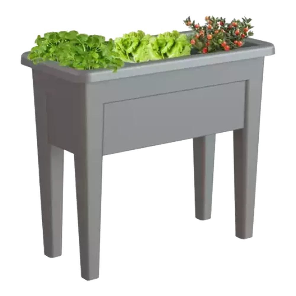 Kweektafel Venezia - Met Deksel - 80x39x69cm - Antraciet - Afbeelding 2