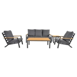 Loungeset Donnan Charcoal