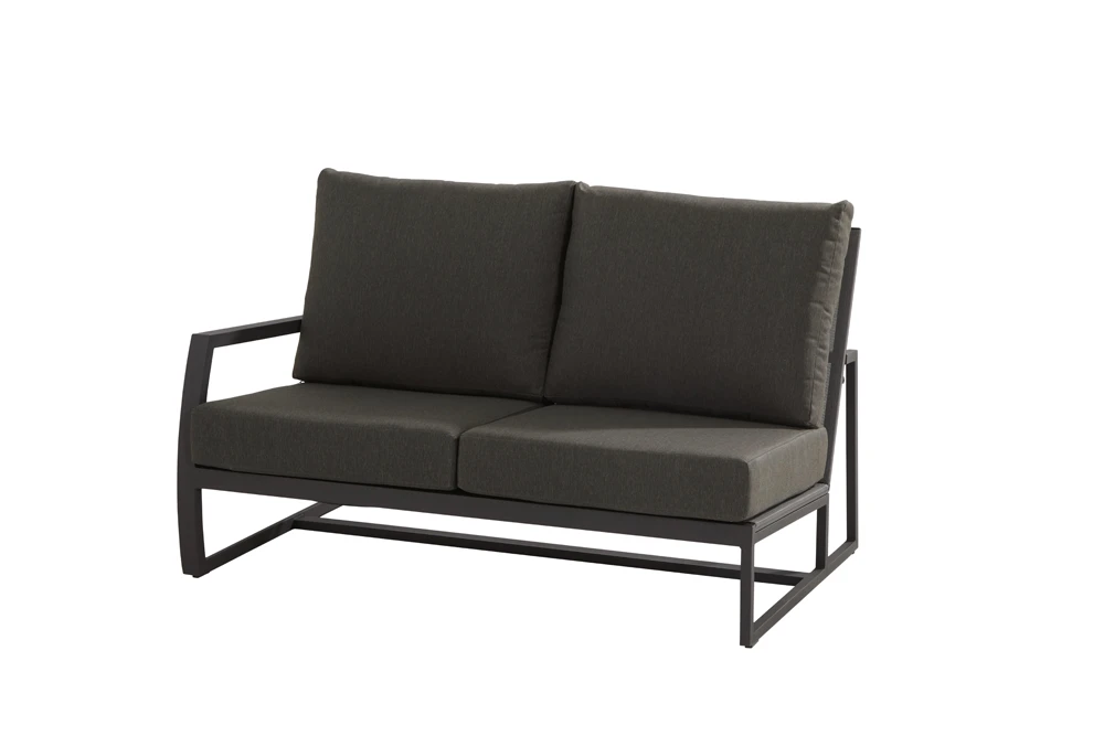 Mauritius Lounge 2.5-zits Elementen - Links En Rechts - Antraciet - Incl. Kussens - Afbeelding 2