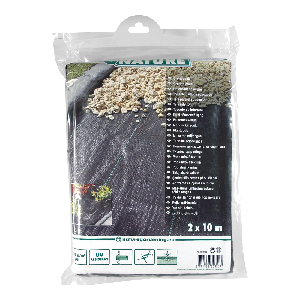 Nature - Gronddoek Zwart 2x10m - Afbeelding 4