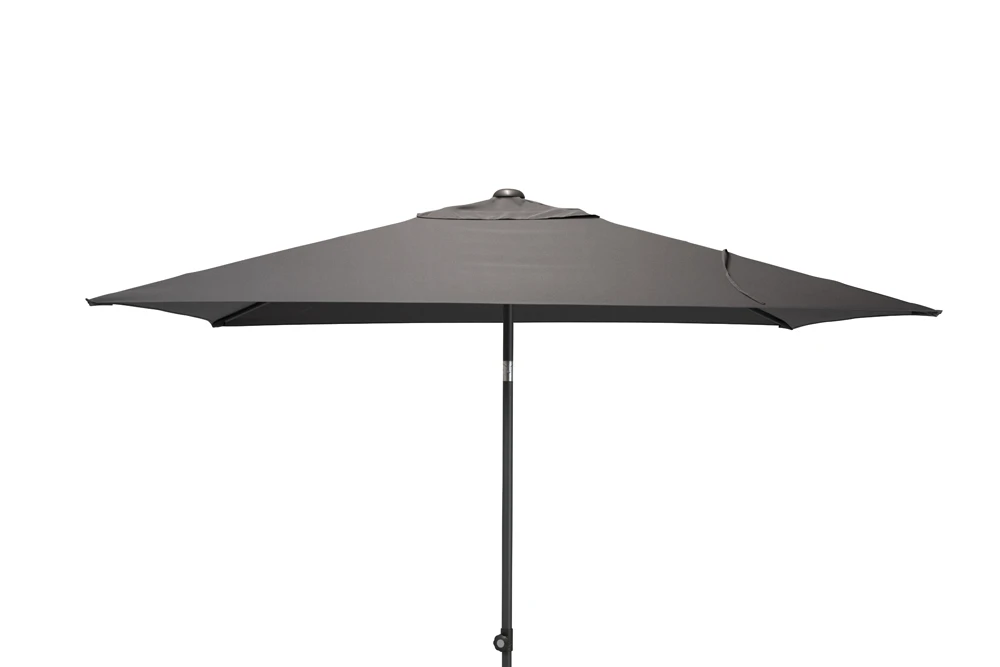 Oasis Stokparasol - 200 X 250 Cm - Antraciet - Afbeelding 2