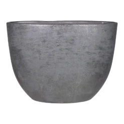 Bloempot Mira Ovaal - L50 X B20 X H36cm - Antraciet