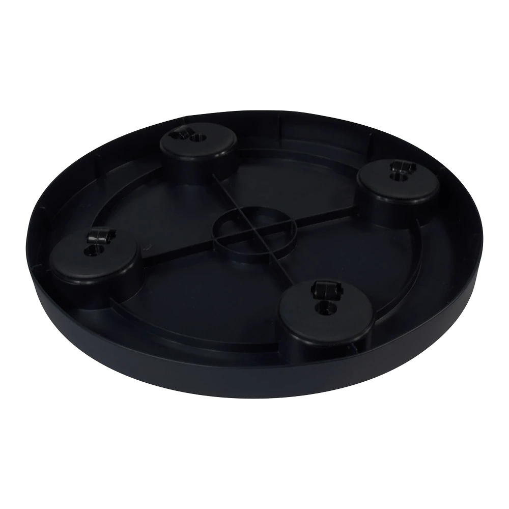 Plantentrolley Rond Kunststof 39cm - Antraciet - Max. 40kg - Nature - Afbeelding 2