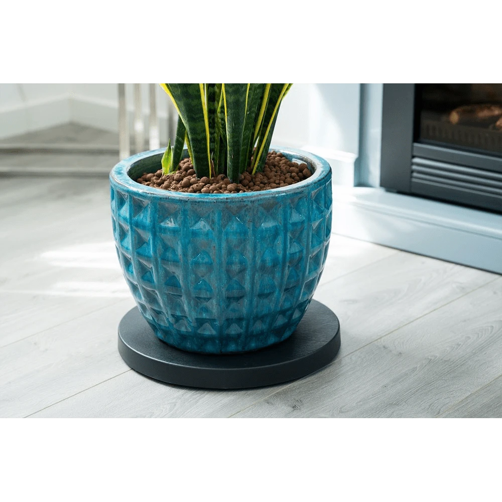 Plantentrolley Rond Kunststof 39cm - Antraciet - Max. 40kg - Nature - Afbeelding 3