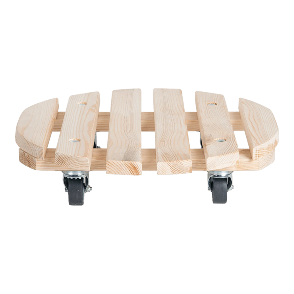 Plantentrolley Rond Zware Belasting - Naturel - Esschert's Garden