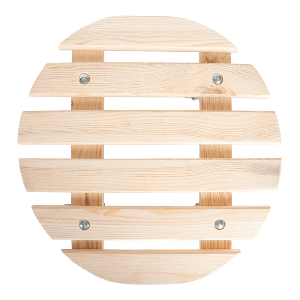 Plantentrolley Rond Zware Belasting - Naturel - Esschert's Garden - Afbeelding 3