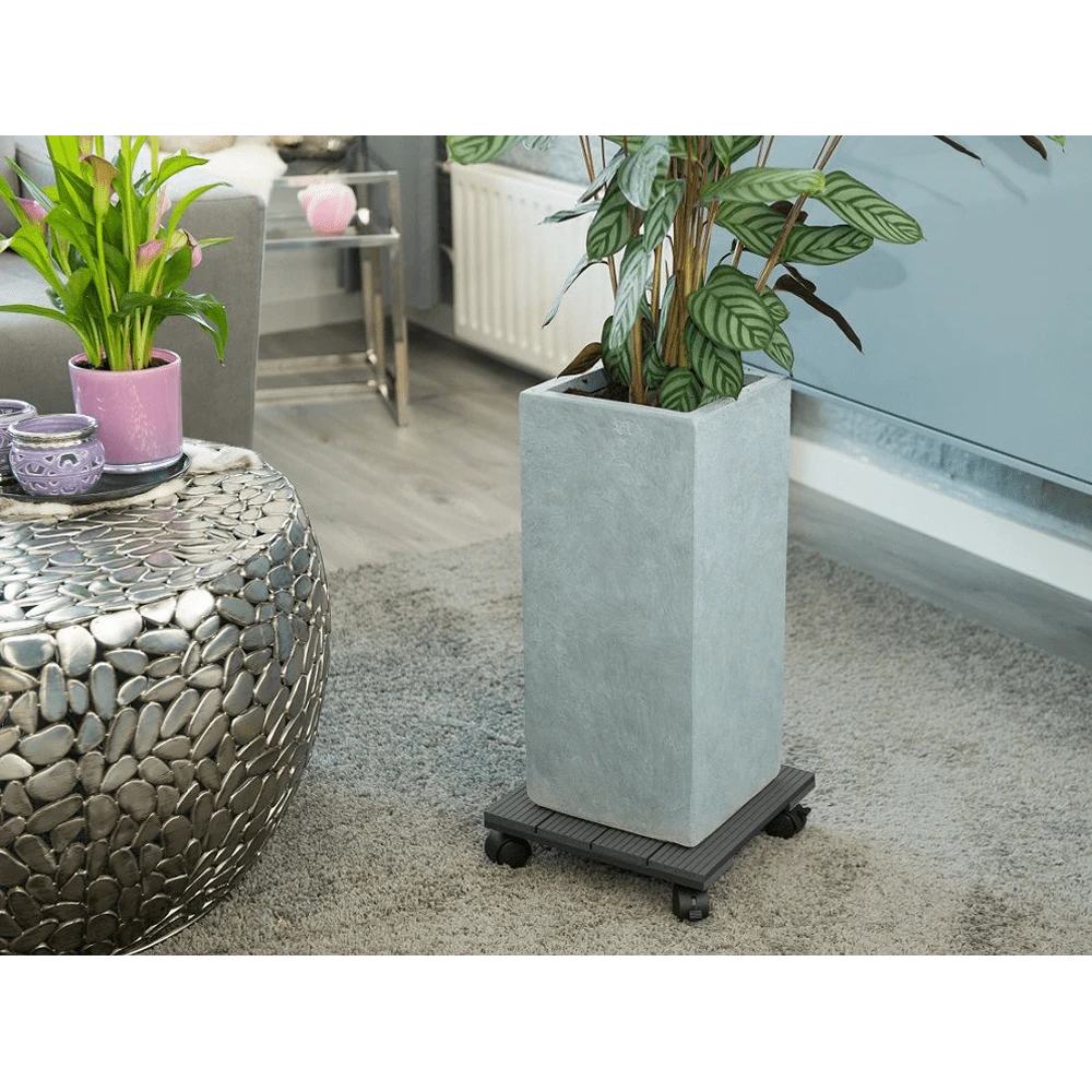 Plantentrolley Vierkant HKC - 30x30cm - Antraciet - Max. 50kg - Nature - Afbeelding 2