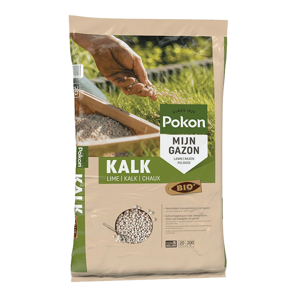 Pokon Bio Kalk 20kg Voor 200mu00b2 - Gazonkalk