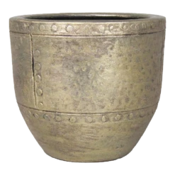 Bloempot Fien - D19 X H17cm - Goud