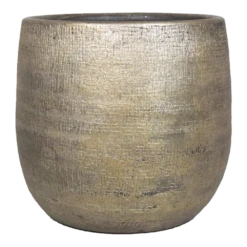 Bloempot Mira - D59 X H54cm - Goud
