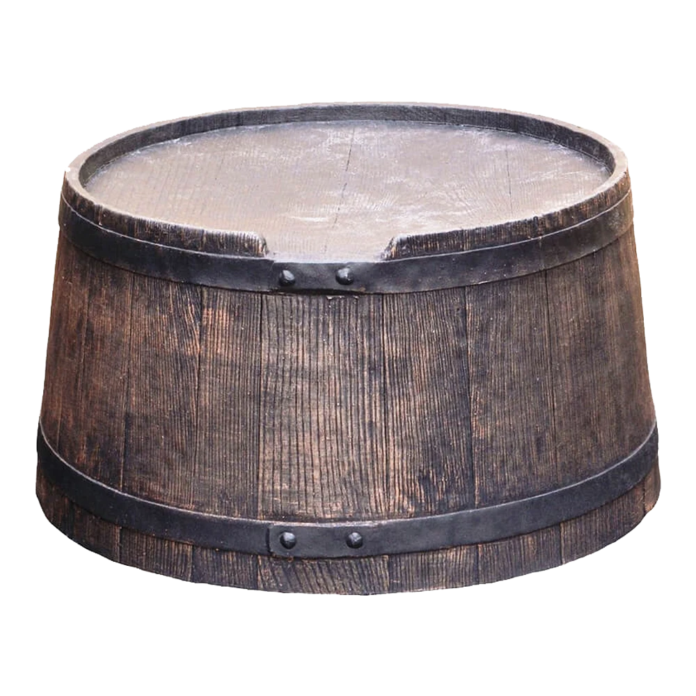 Roto Voet Voor Regenton 48x48x25cm - Bruin