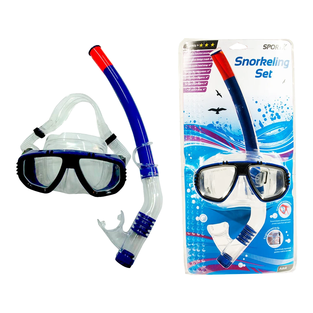 SportX Snorkelset Duikset - Sport - Voor Volwassen - Div. Kleuren