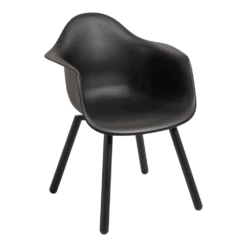 Stoel Montreux Zwart/zwart