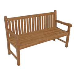 Teak Bank De Luxe - 150cm - Naturel