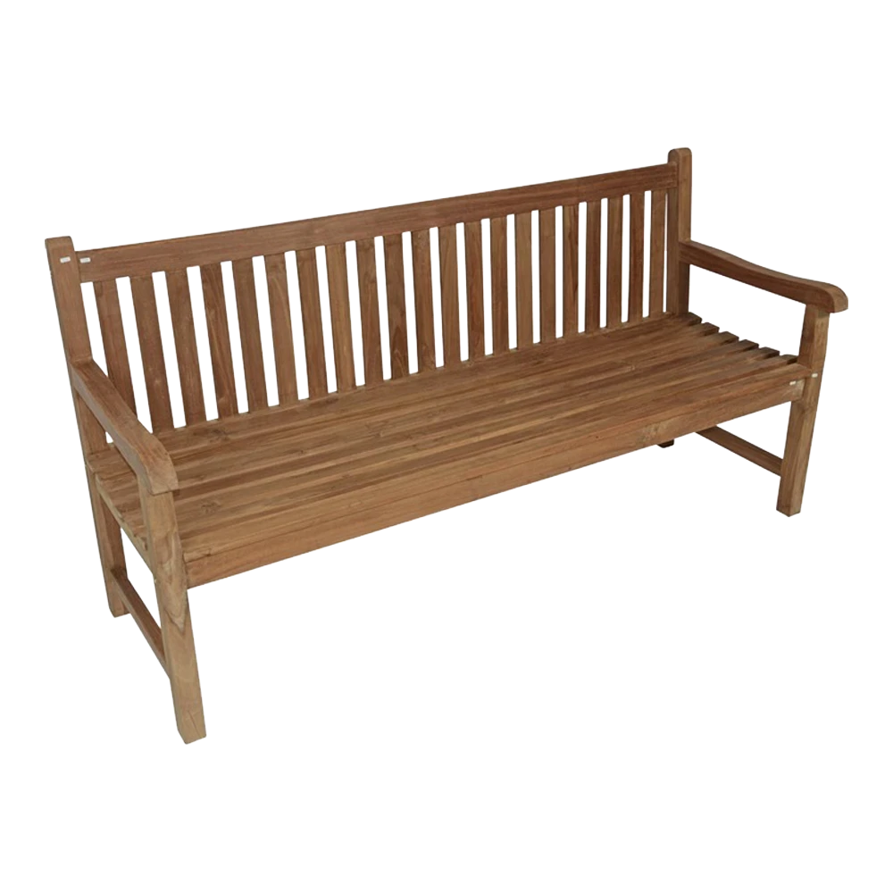Teak Bank De Luxe - 180cm - Naturel