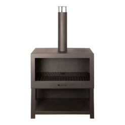 Terraskachel En Houtopslag Zwart L - Fancy Flames